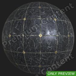 PBR Substance Material of Floor Marble #3